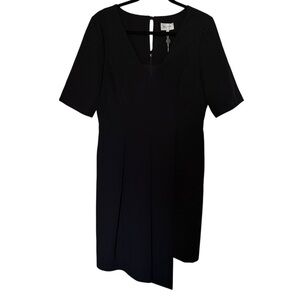 NWT Milly Dina Italian Dress Black